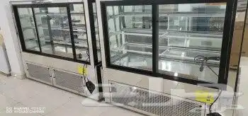 ثلاجات عرض BANCOOL زجاج مقوس أو مربع (تستخدم للكيكات 3