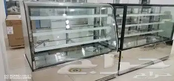 ثلاجات عرض BANCOOL زجاج مقوس أو مربع (تستخدم للكيكات 0