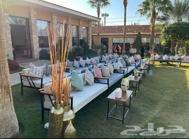 جلسات خارجية تفصيل وجاهز حسب الطلب واغطيه حمايه للجلسات الخا 9