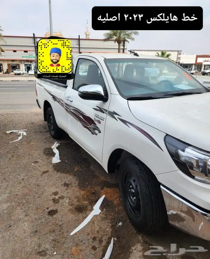 خطوط اصليه و فيبر حامي صندوق- هايلكس 2023 0