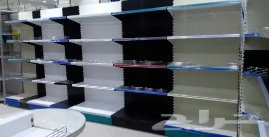 رفوف سوبر ماركت ومستودعات 0