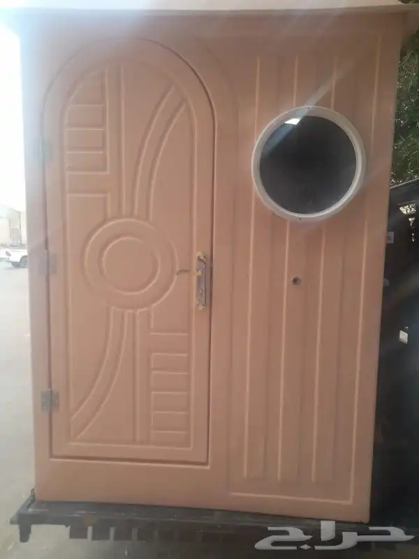 حمامات متنقلة جلسات حديد غرف خشب 13