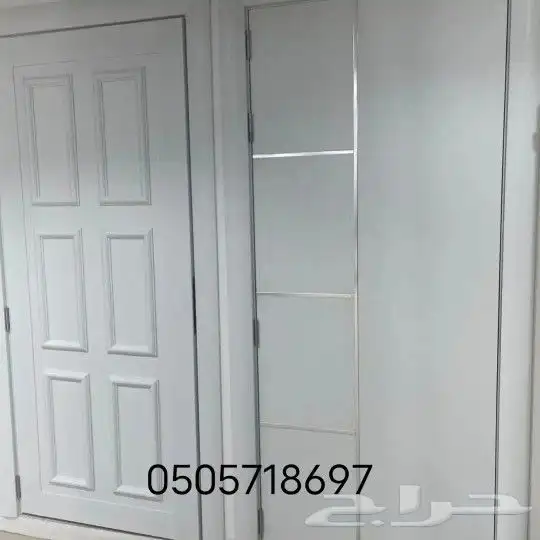 ابواب دبليو بي سي عليها ضمان عشر سنوات تناسب جمال منزلك 7
