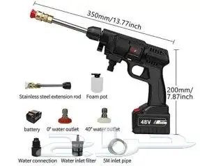 مضخه غسيل لا سلكيه 1