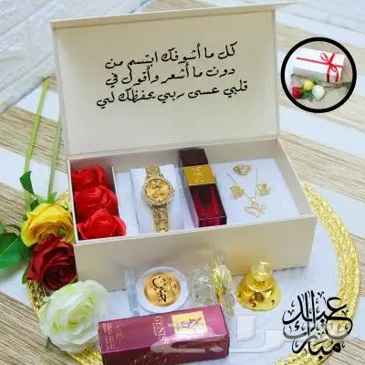 هدايا العيد طقم نسائي ساعه ماركه ليجند ضمان سنه تغليف مجانآ 9
