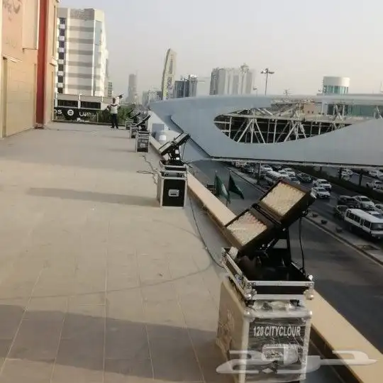 بوابات افتتاح تراس سيتي كلر 4