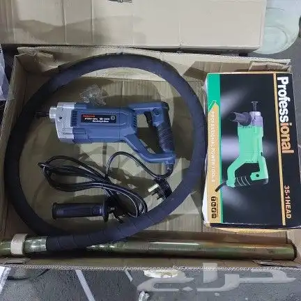 هزاز خرسانة كهرباء 1200واط مع لي 2 متر 2