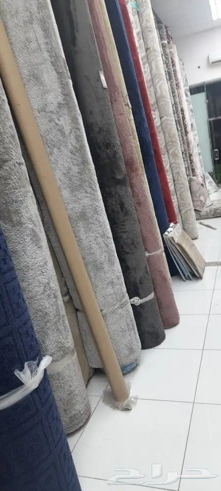 مفروشات موكيت مشمع باركيه مزروع صناعي مع التركيب والتوصيل 1