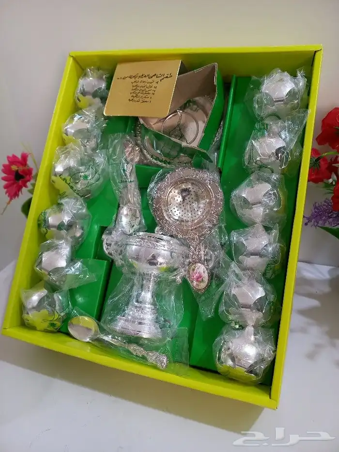 طقم الشاهي العربي القديم . 5