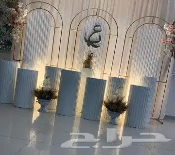 طاولات استقبال وطاولات حلا 1