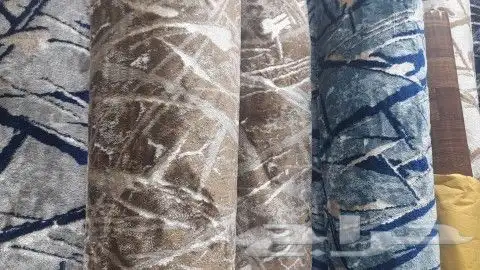 مفروشات موكيت مشمع باركيه مزروع صناعي مع التركيب والتوصيل 5