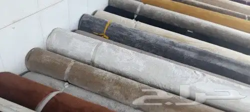 مفروشات موكيت مشمع باركيه مزروع صناعي مع التركيب والتوصيل 6