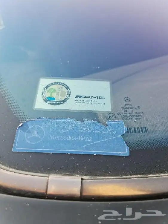 مرسيدس ياباني 2004 S55 super chargeلوح دبي 12