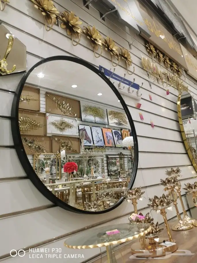 مرايه جدران مع رف 7