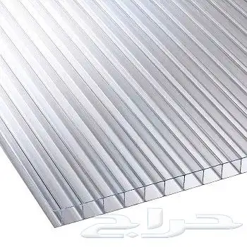 الواح بولي كربونيت مفرغ 6و8و10 مم لكسان ومراكن زراعية 5