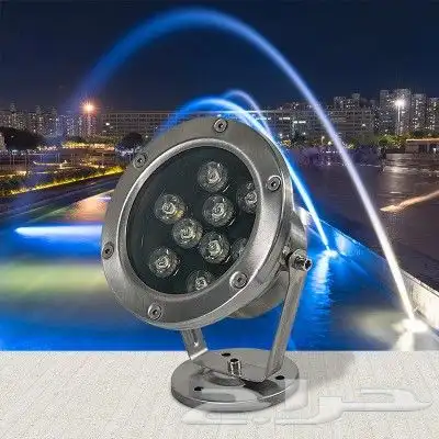 انارة نوافير ومسابح قاعدة متحركة IP68 LED 2