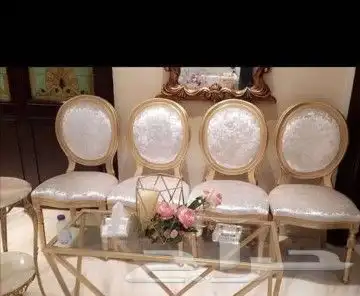 اكسبلور بيع كراسي ديور مستخدم نظيف ج(( )) والطاولات وتفصيل 5