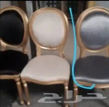 اكسبلور بيع كراسي ديور مستخدم نظيف ج(( )) والطاولات وتفصيل 3