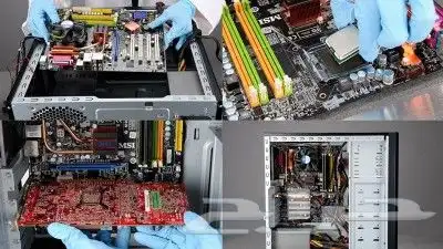 المهندس صيانه كمبيوتر برمجه استلم من منزل بعد الاصلاح 9