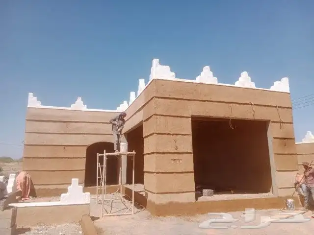 اعمال تراثيه ترميم بيوت الطين القديمة الاثرية بناء مجالس ترا 9
