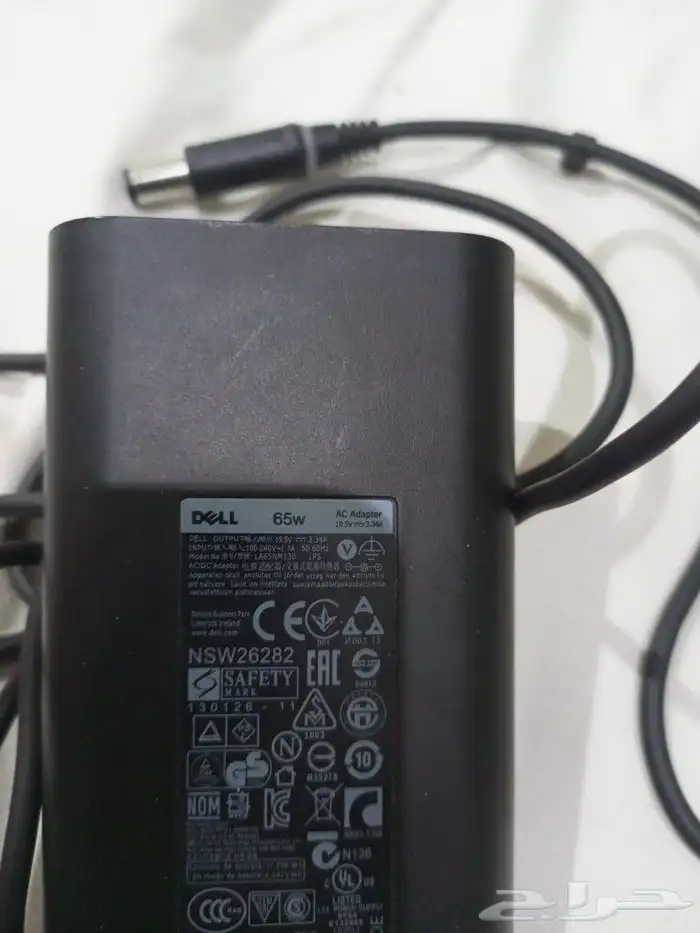 شاحن لابتوب أصلي مستخدم نظيف 1