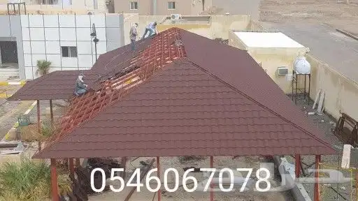 القراميد والزنكو مجالس هناجر بجميع أنواعه ابوياسر 3