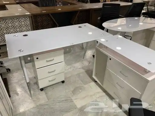 White office tables white desks cupboards meeting tables 39
