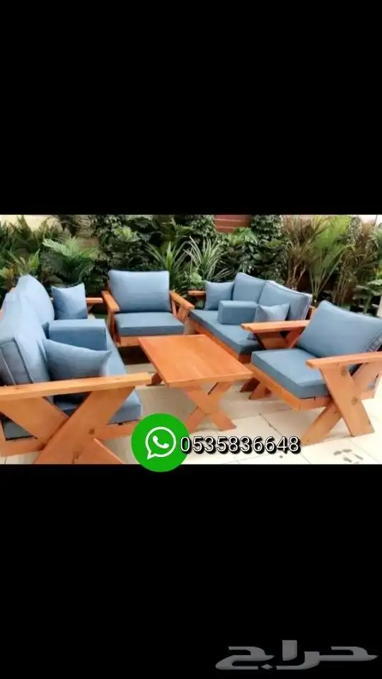 جلسات الخارجية جلسات حدائق جلسات شاليهات 8