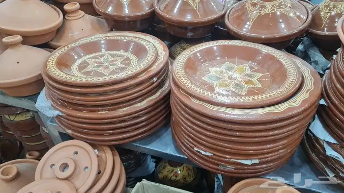 طواجن مغربي قصريات مغربيه مجامر فخار طنجه مغربيه فخاريات 15