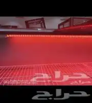 ثلاجات عرض لحوم طازجة باب سحاب زجاج أحجام مختلفة 6