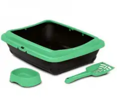 رمل قطط وليتر بوكس وصحون ل الاكل 2