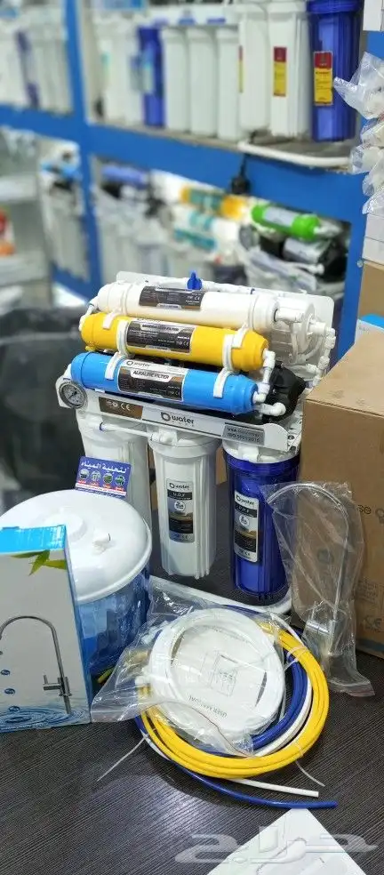 تحليه المياه صيانه وتغيير الفلاتر 3