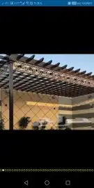 مضلات بي في سي 1100 عالي الجوده وسواتر وبرجولات حديثه وقرميد 8