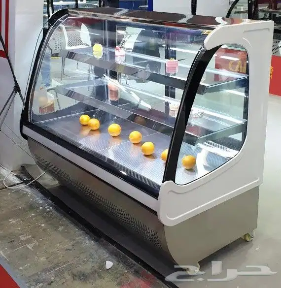 يوجد لدينا ثلاجات عرض حلويات جميع المقاسات متوفره 5