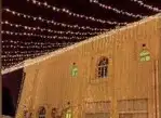 شريط لمبات زينه للحدائق والجلسات الخارجية 2