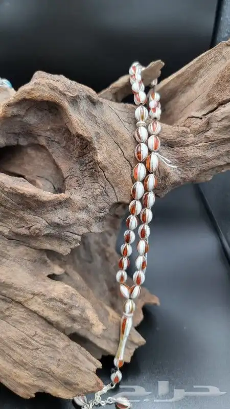 سبح كوك يسر كهرمان فضه عقيق 12