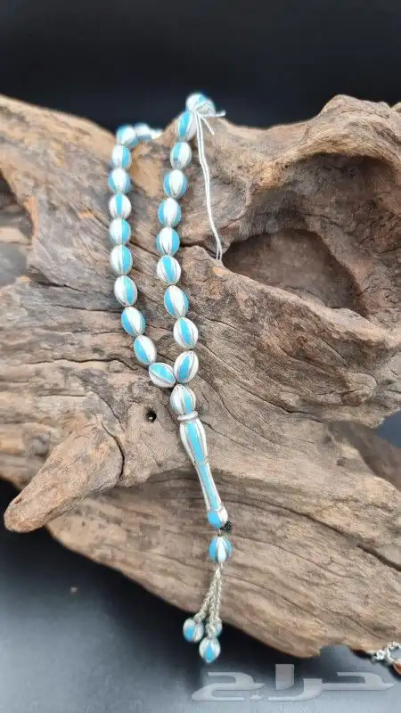سبح كوك يسر كهرمان فضه عقيق 17