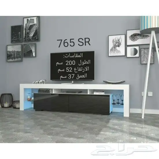 طاولات تلفزيون مع اضاءة 2