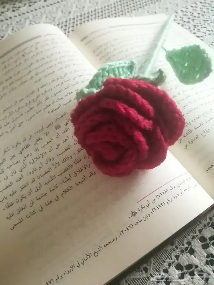 مشبك قلب كروشيه 3 ريال 2