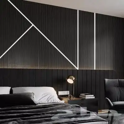 بروفايل مجرى المنيوم ليد انارة المخفية جميع المقاسات 6