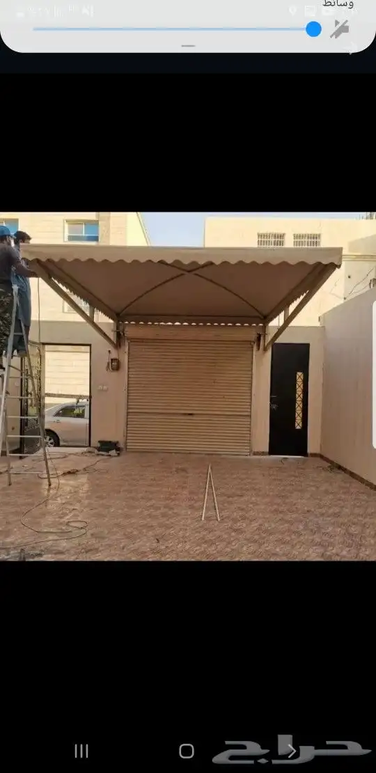 مضلات _سواتر جلسات الحدائق ترميامات 6