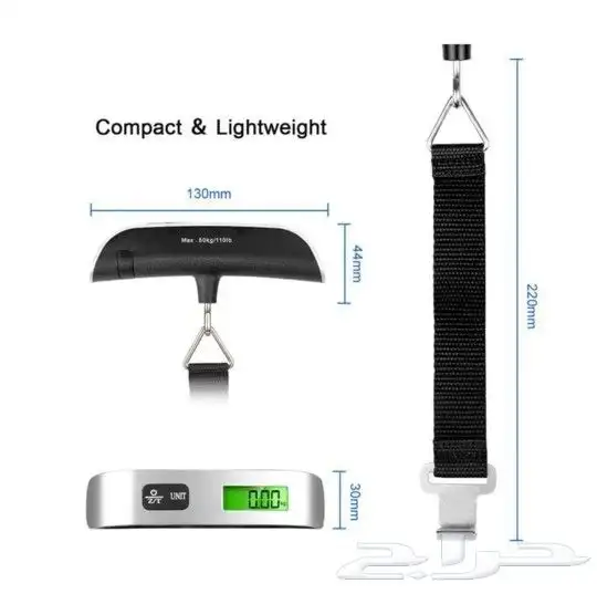 للييع ميزان الكتروني جديد يتحمل وزن 70 كيلو 4