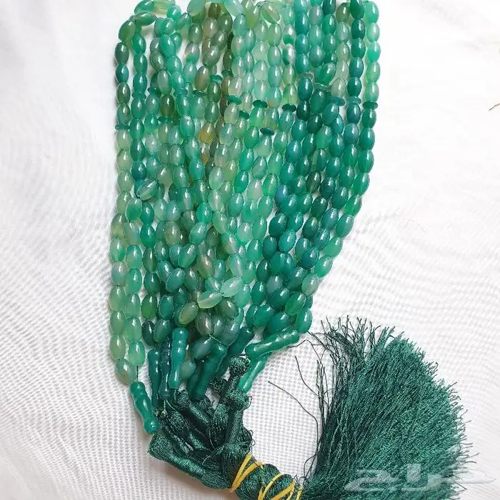 سبح عقيق اخضر عقيق ازرق در عقيق سليماني عقيق احمر تيقر 5