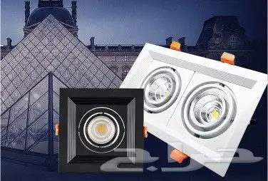 اضاءة اطارات مانع توهج المنيوم الجديد 10x10 مزودج 20x10 11