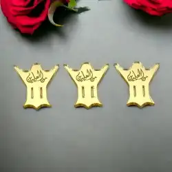 لوحات اكرليك وليبلات جلد وقماش واكرليك 5