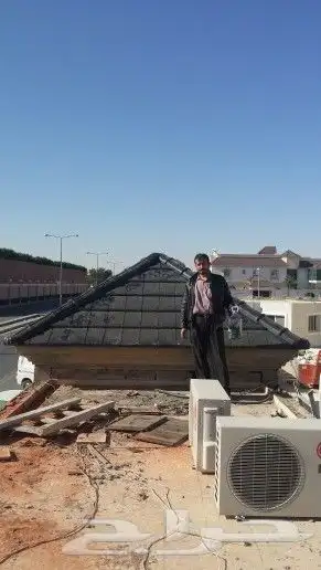تركيب جميع انواع القرميد وعازوال ماء تجهز استراحه 2