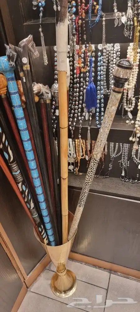 عصا ابانوس عكاز عصاية عصى 0