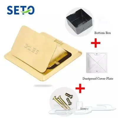 فلوربكس افياش ارضي مفرد ومزدوج سيلفر وذهبي 8