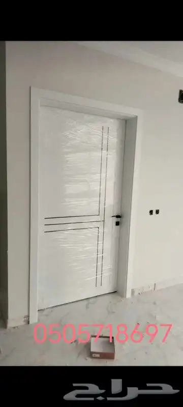 ابواب دبليو بي سي wpc صناعه وجوده عاليه ضمان عشر سنوات تناسب 1