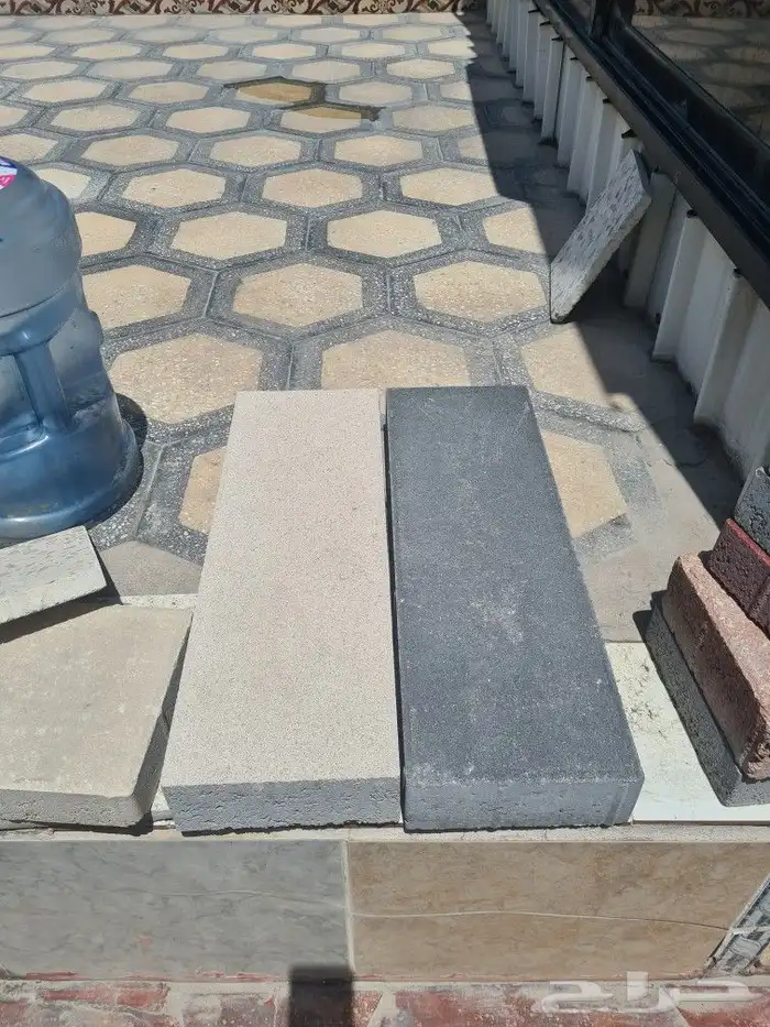 بلاط رصيف انترلوك بلدوارة بلاط اسمنتي انترلوك ارصفة حجر طوب 0
